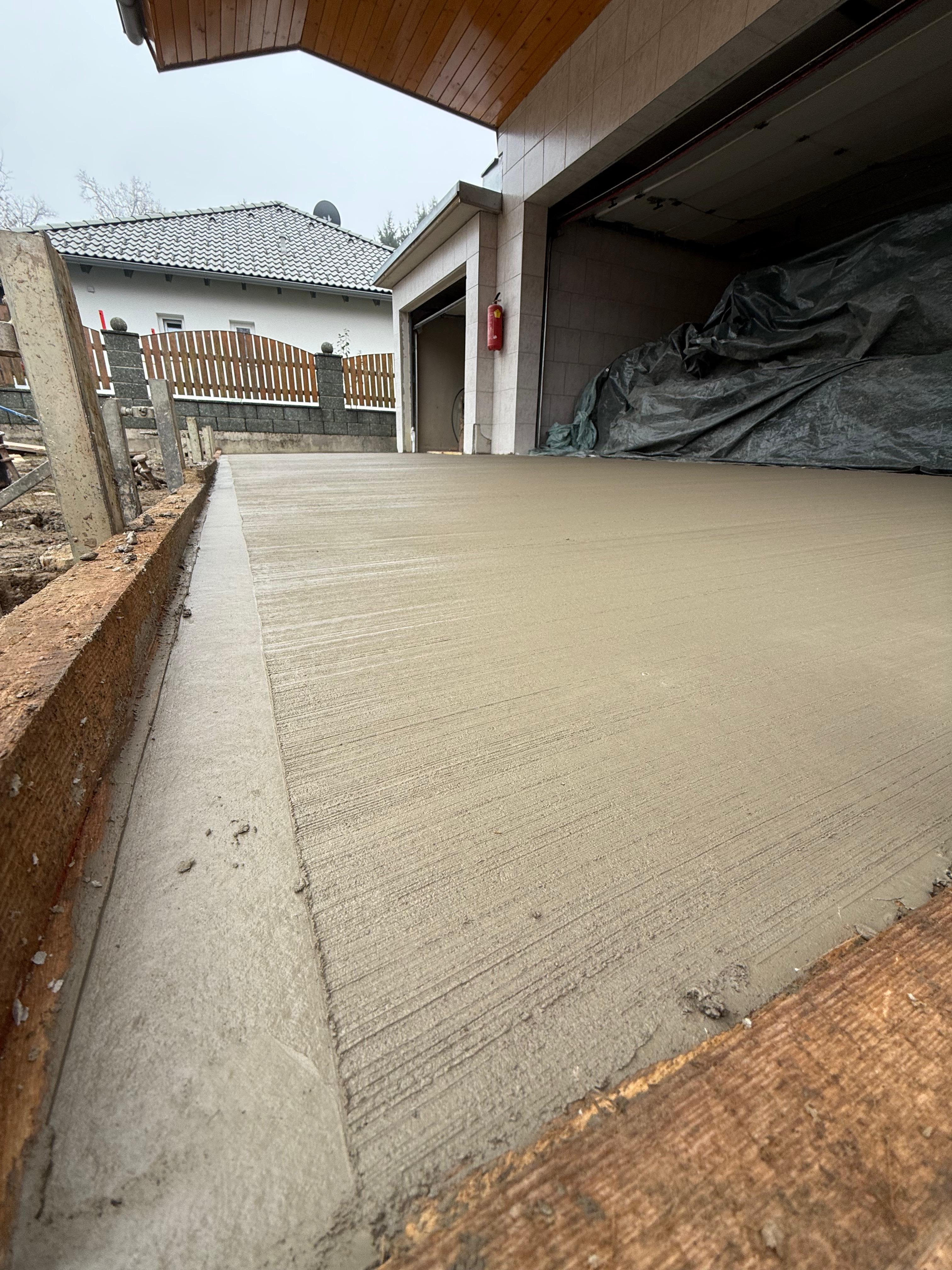 Beton glätten Projekt 5