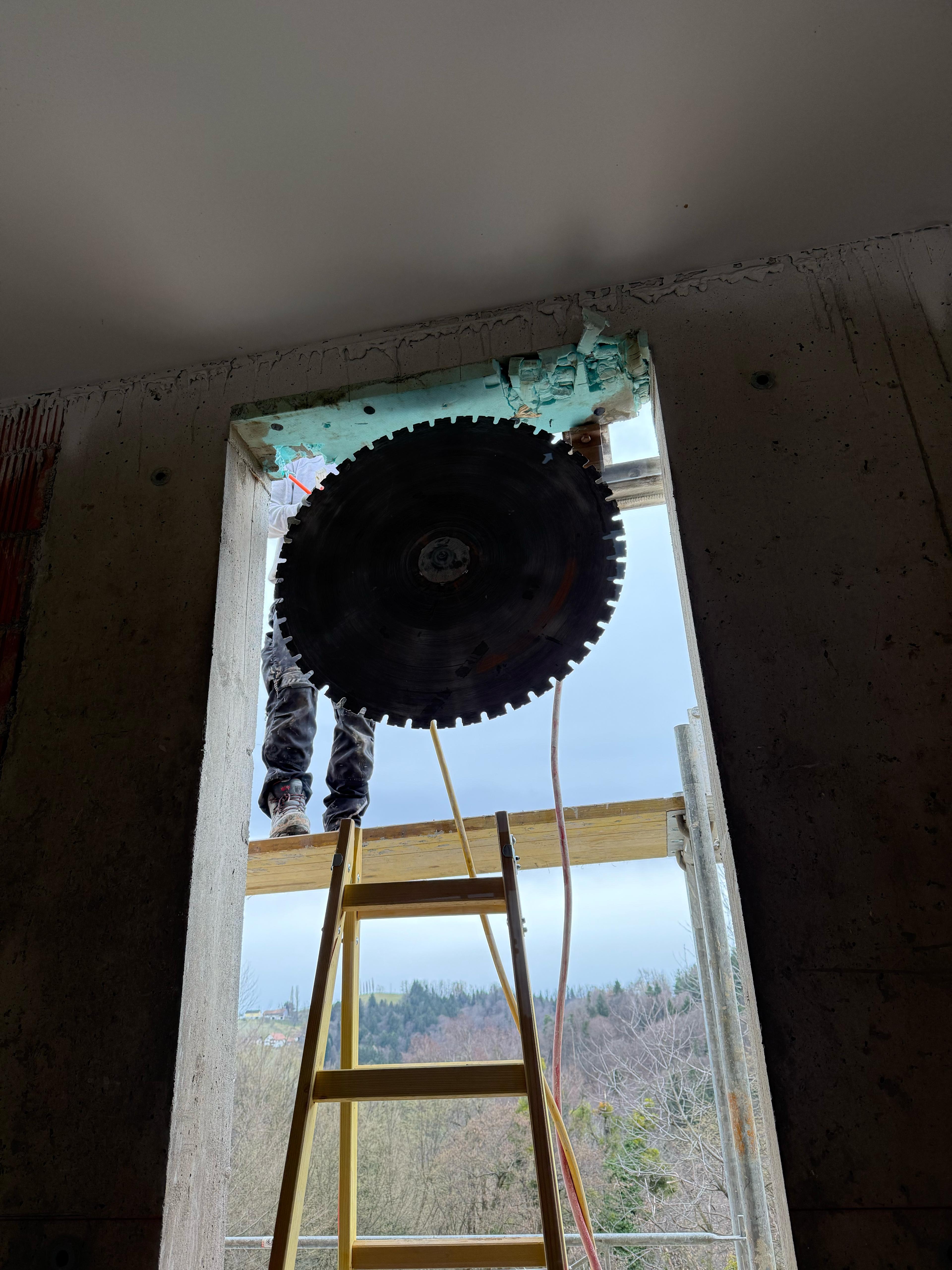 Betonschneiden Projekt 7